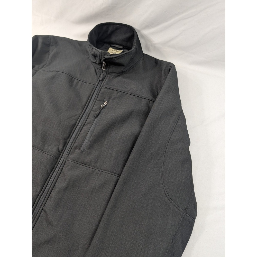 Cowboy Legend Jacket Soft Shell Men XL Black Zippered Fleece Line Full Zip Thick